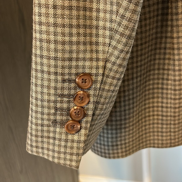 Ralph Ralph Lauren | Men's Wool Silk and Linen Blend Blazer | Size 40R - Picture 9 of 14